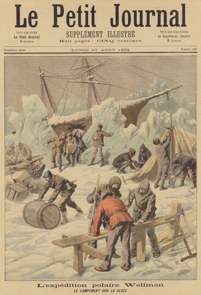 Expedición ártica de Walter Wellman de French School